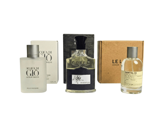 Combo Frescura Millonaria , Santal 33, Creed Adventus y Acqua di gio