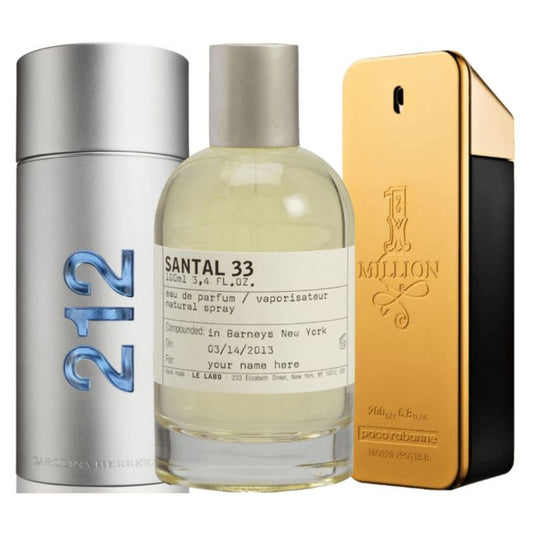 COMBO 3 PERFUMES DE LUJO HOMBRE