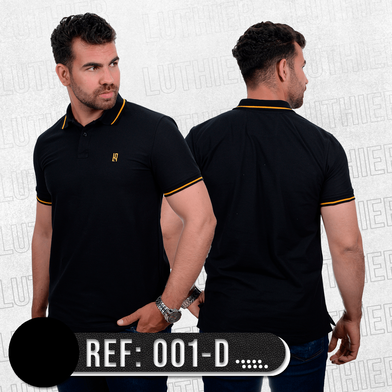 CAMISETA TIPO POLO PROMO PACK X 3 UND