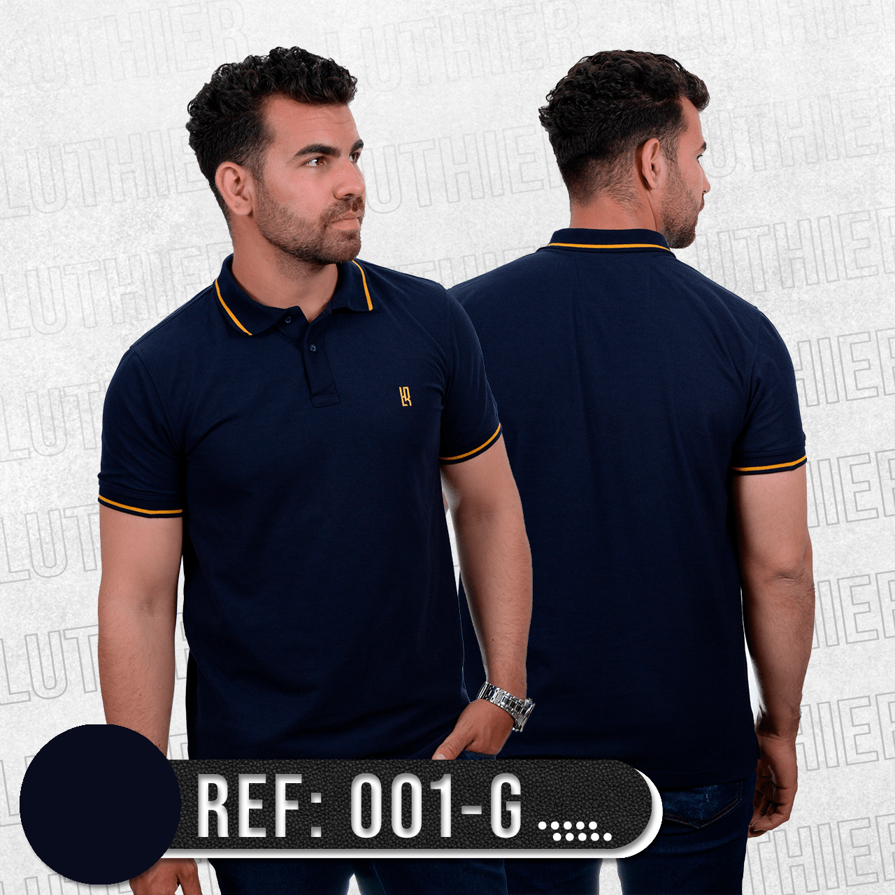 CAMISETA TIPO POLO PROMO PACK X 3 UND