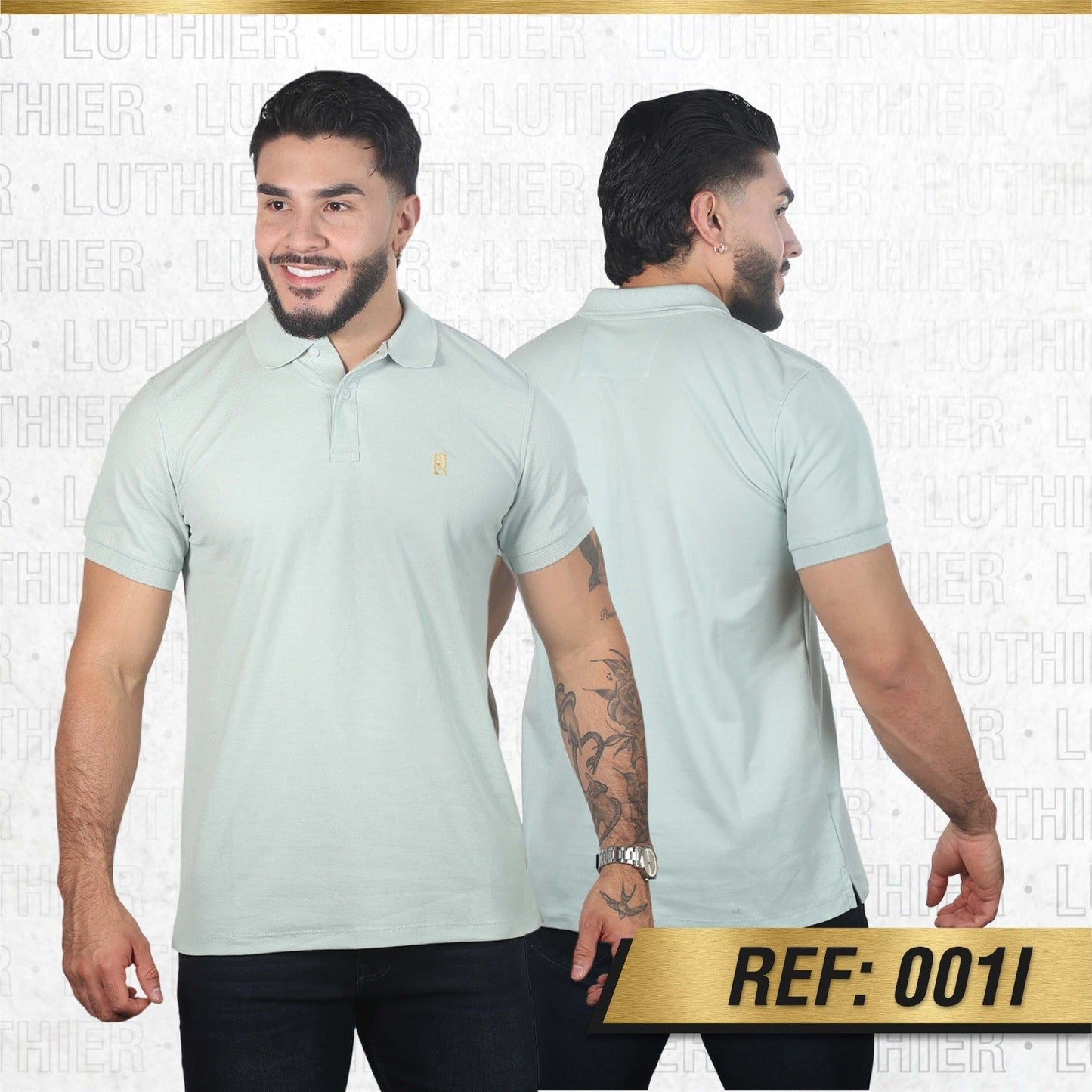 CAMISETA TIPO POLO PROMO PACK X 3 UND