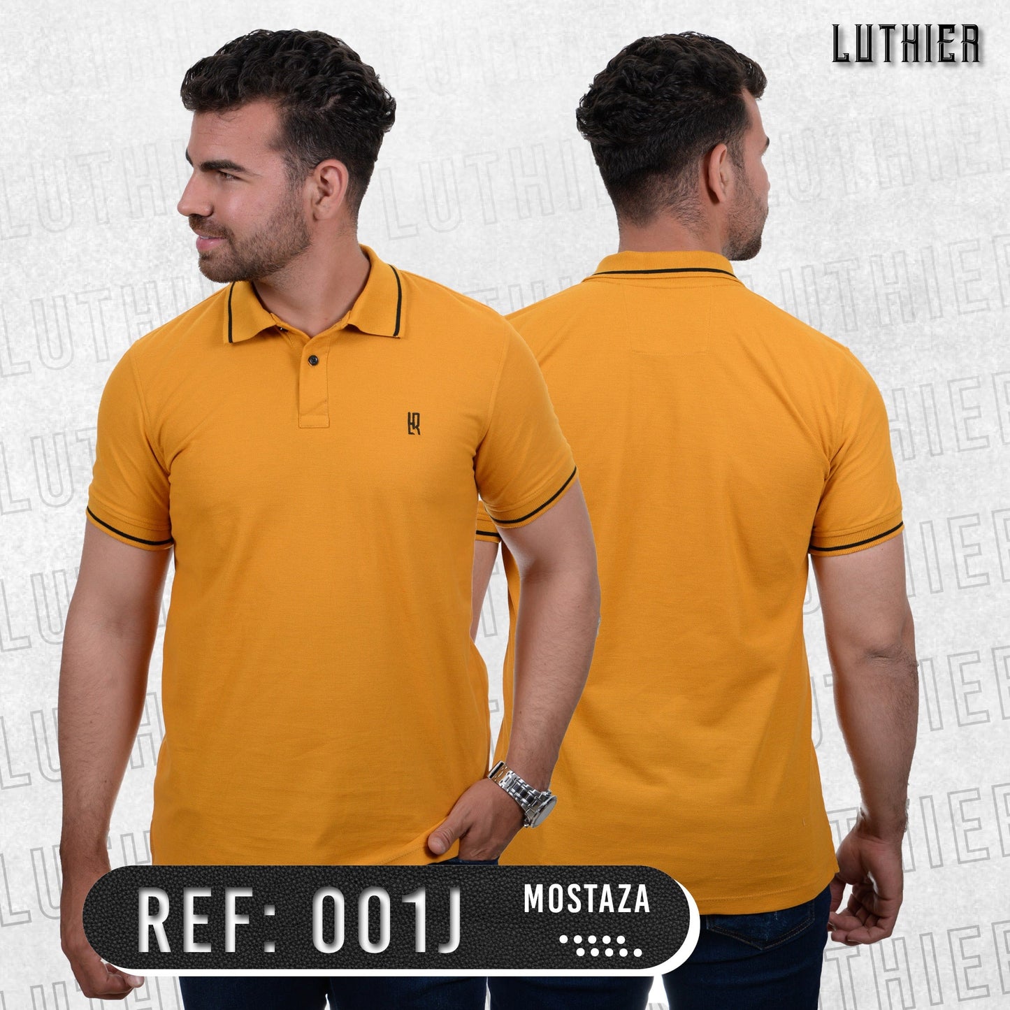 CAMISETA TIPO POLO PROMO PACK X 3 UND