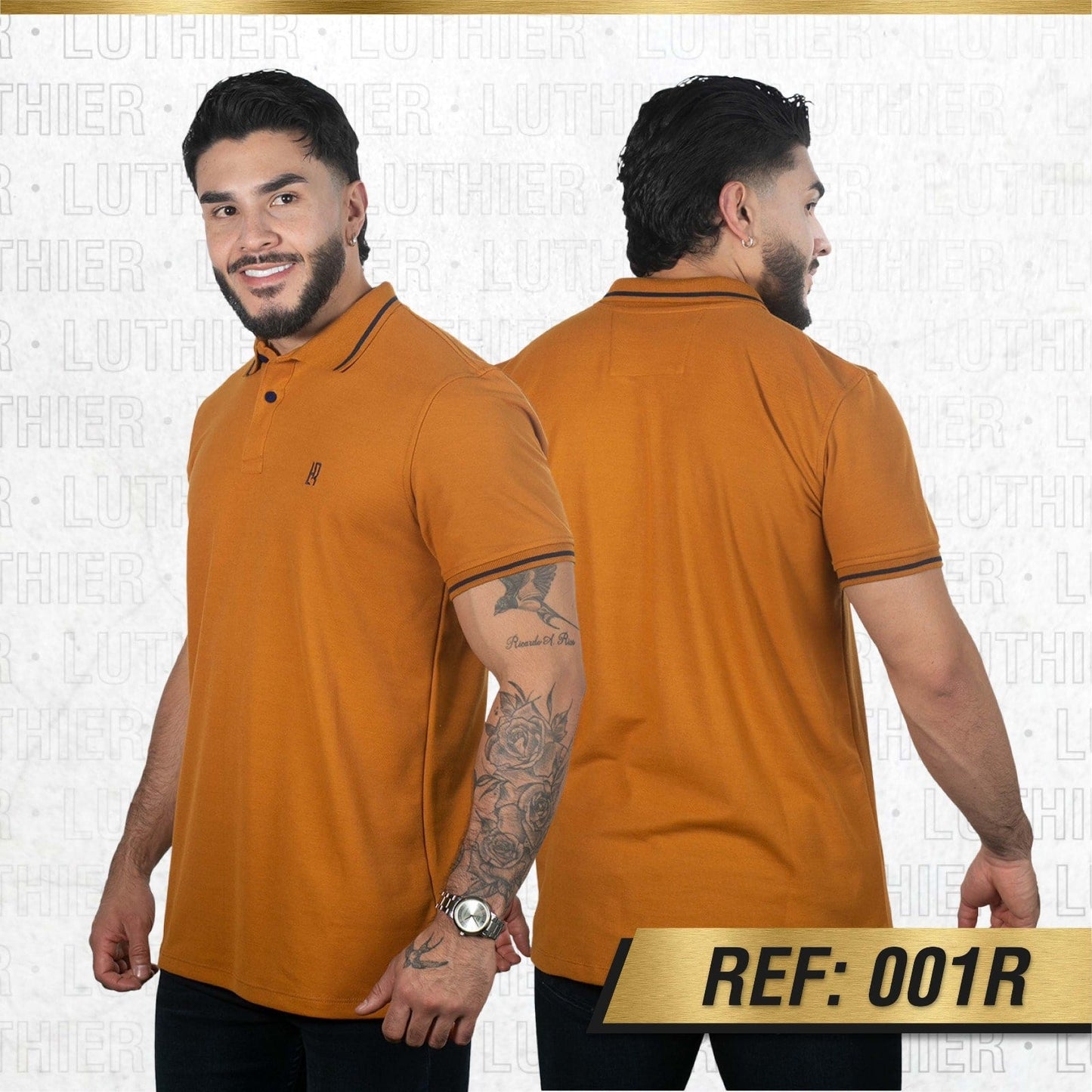 CAMISETA TIPO POLO PROMO PACK X 3 UND