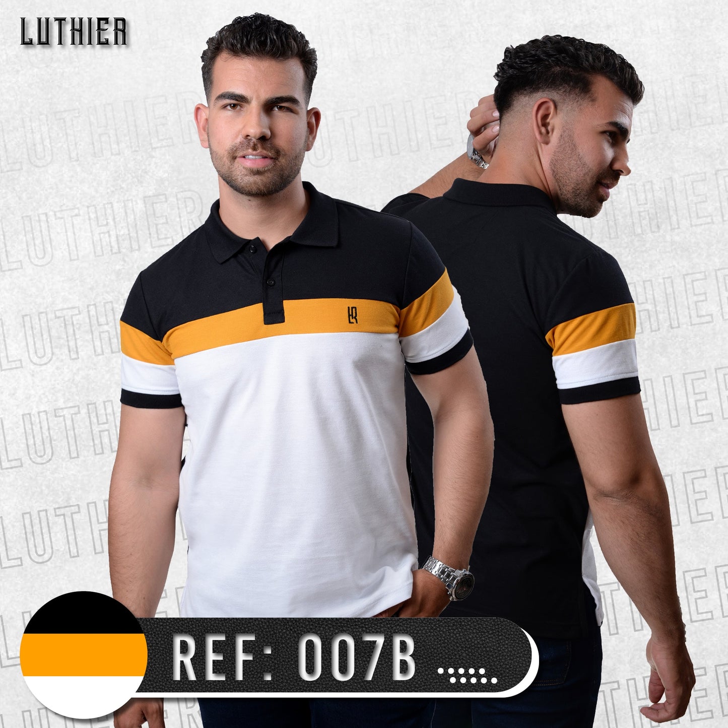 CAMISETA TIPO POLO PROMO PACK X 3 UND