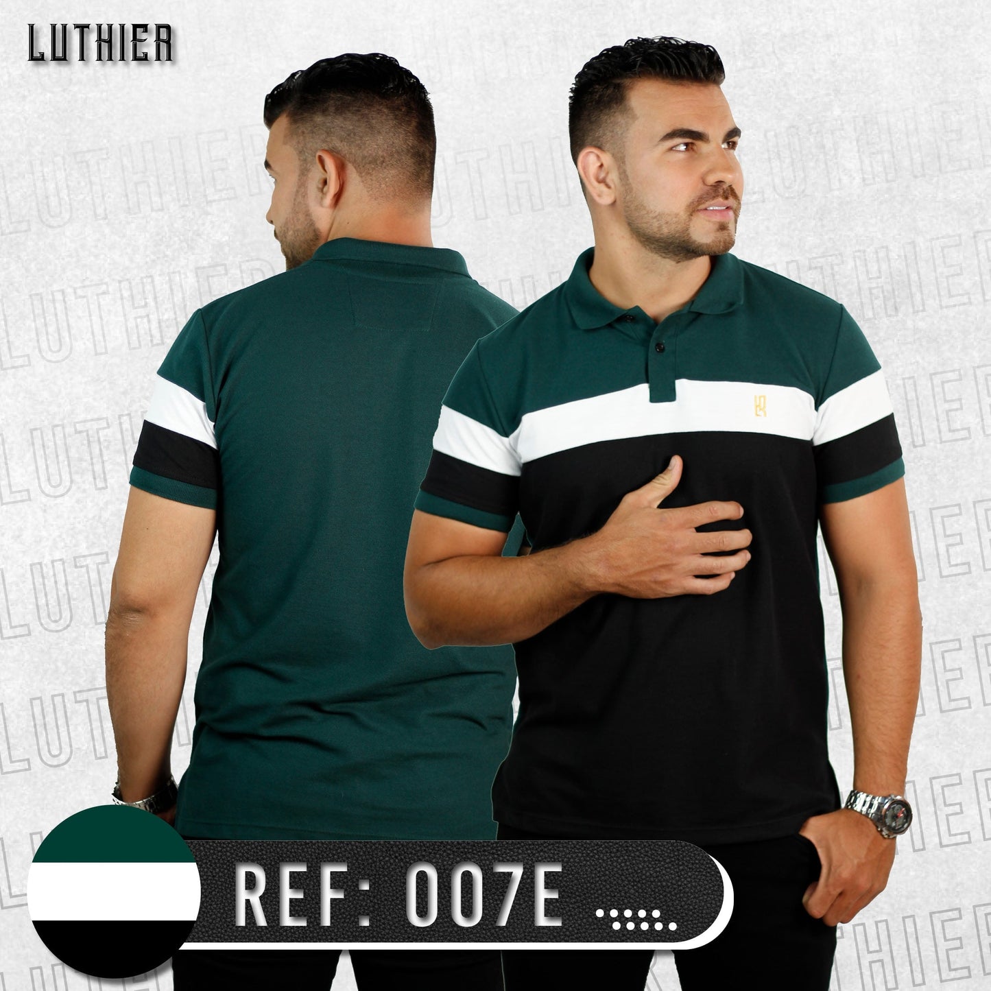 CAMISETA TIPO POLO PROMO PACK X 3 UND