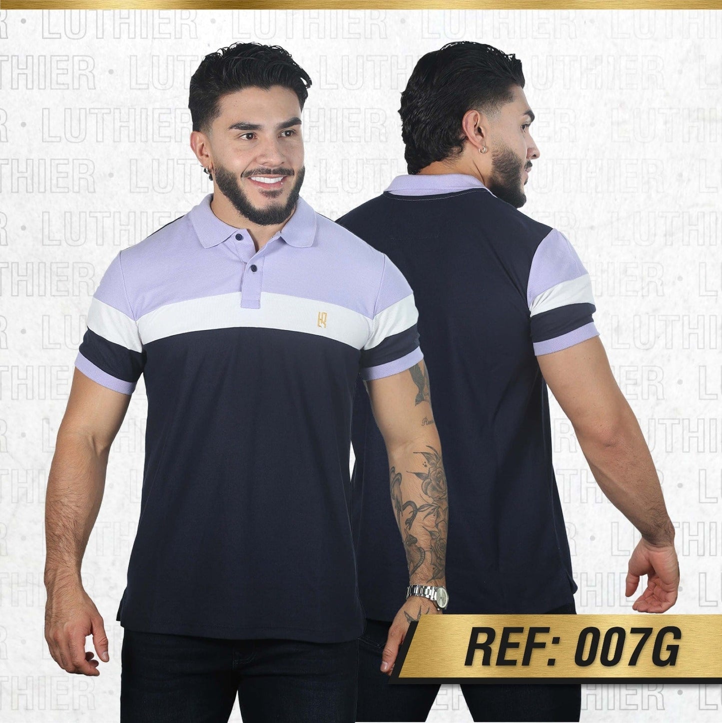 CAMISETA TIPO POLO PROMO PACK X 3 UND