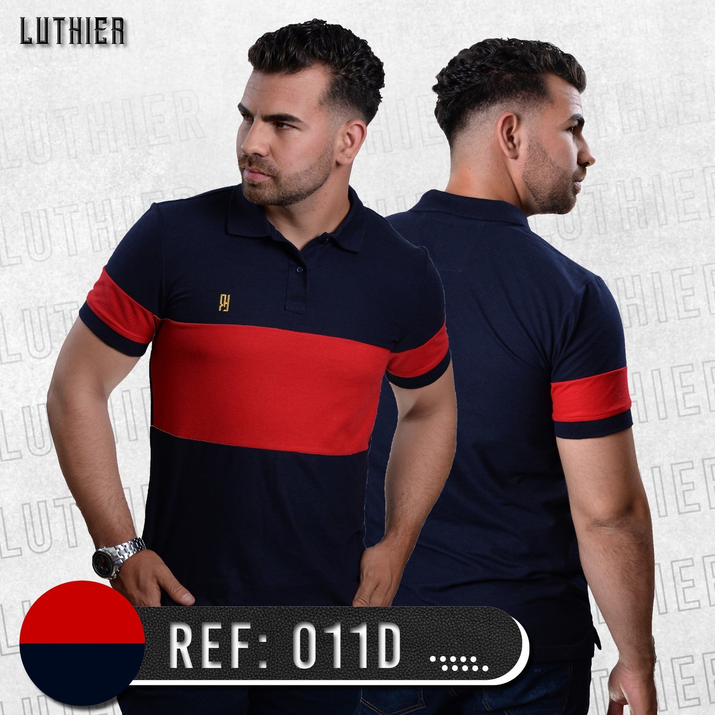 CAMISETA TIPO POLO PROMO PACK X 3 UND