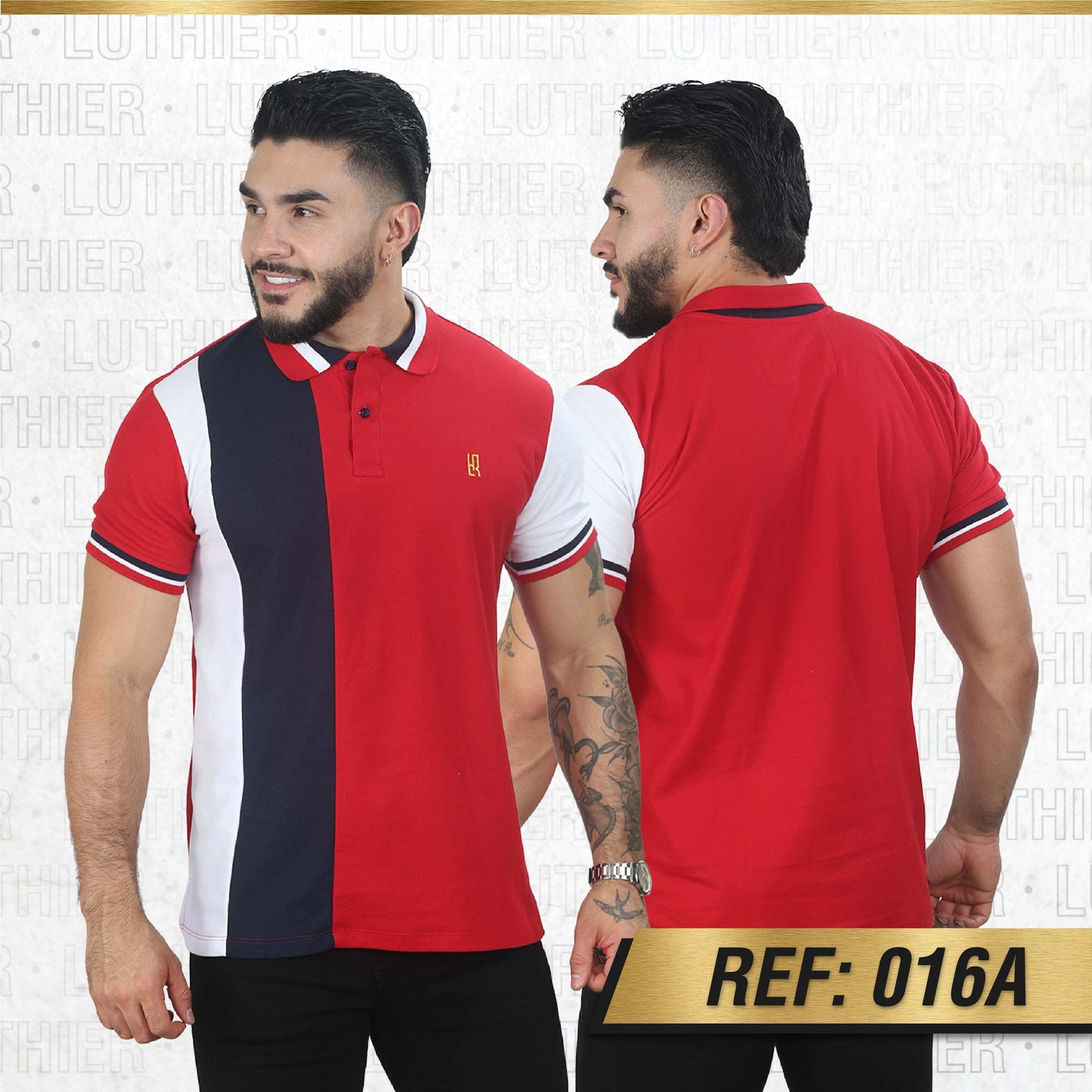 CAMISETA TIPO POLO PROMO PACK X 3 UND