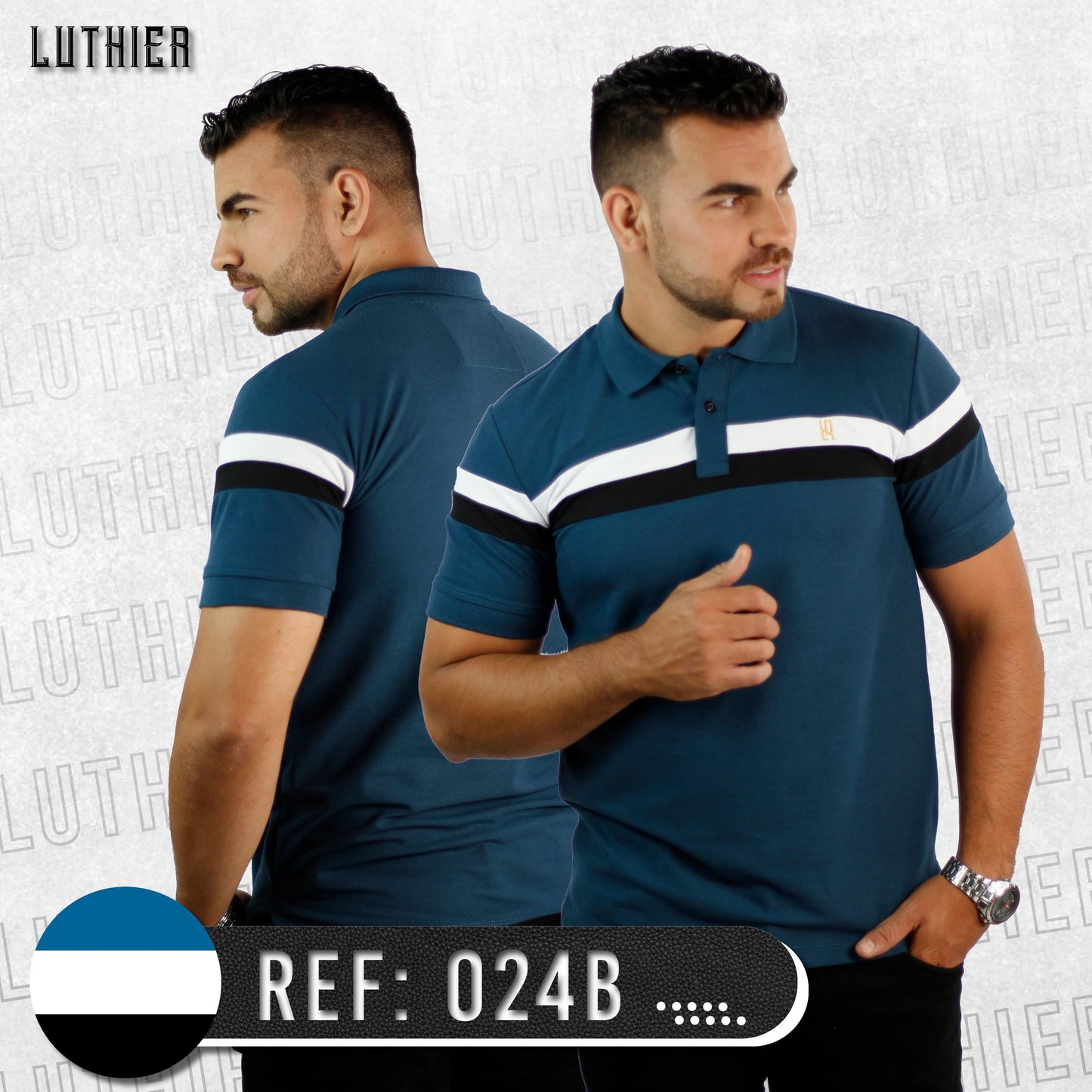 CAMISETA TIPO POLO PROMO PACK X 3 UND