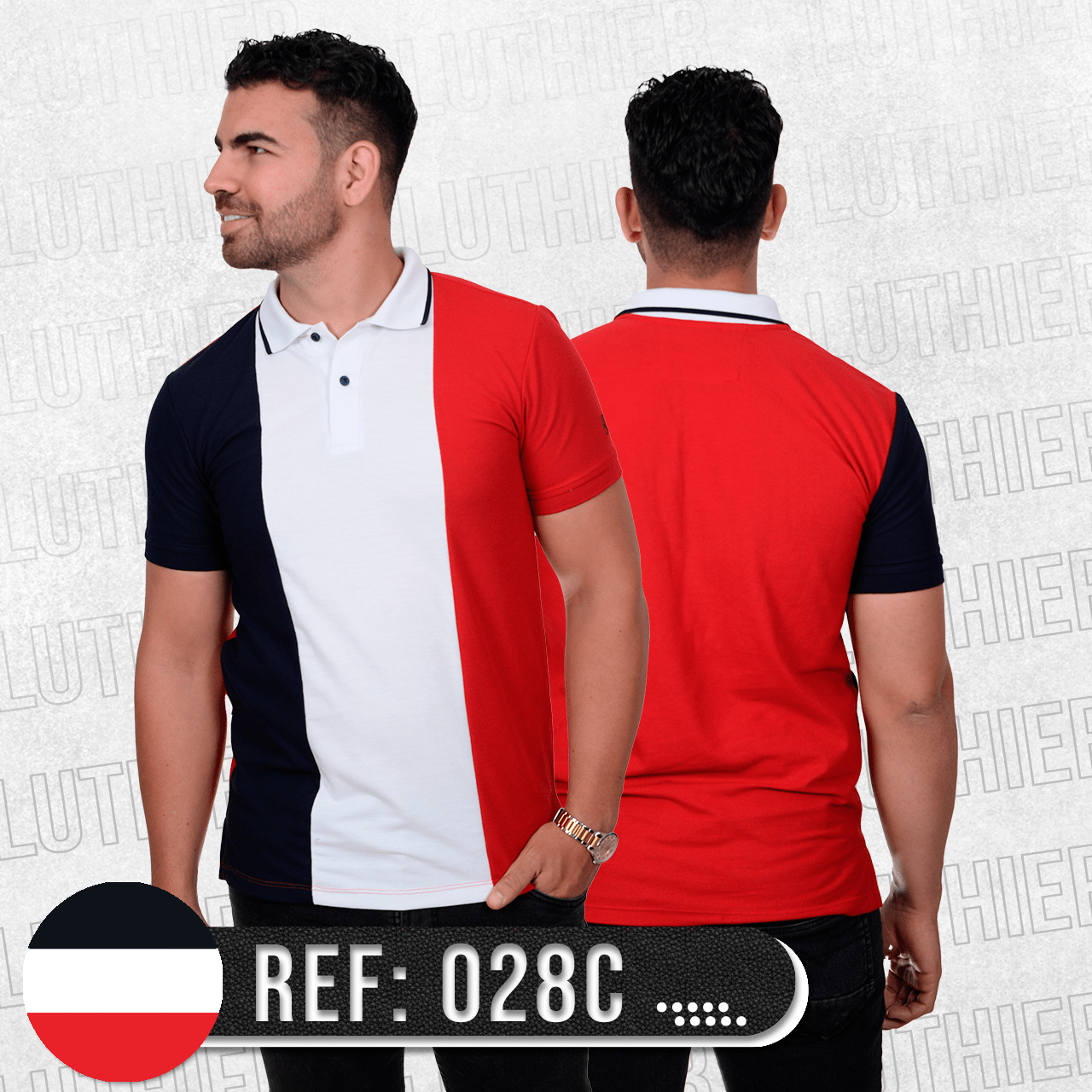 CAMISETA TIPO POLO PROMO PACK X 3 UND