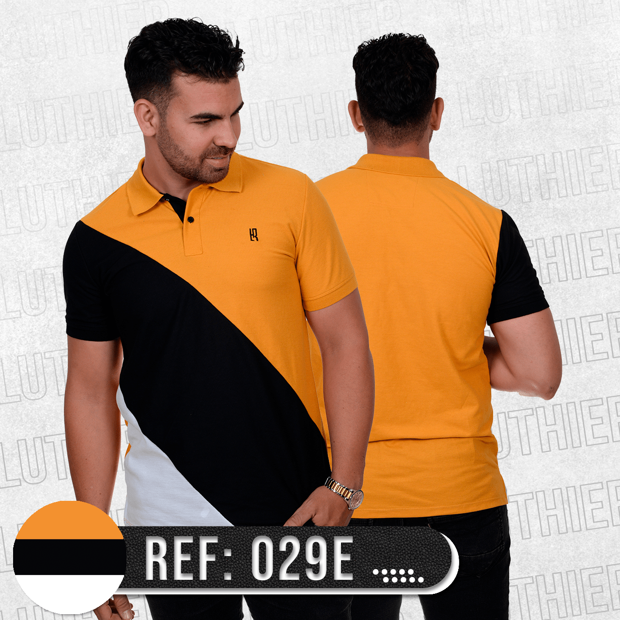 CAMISETA TIPO POLO PROMO PACK X 3 UND