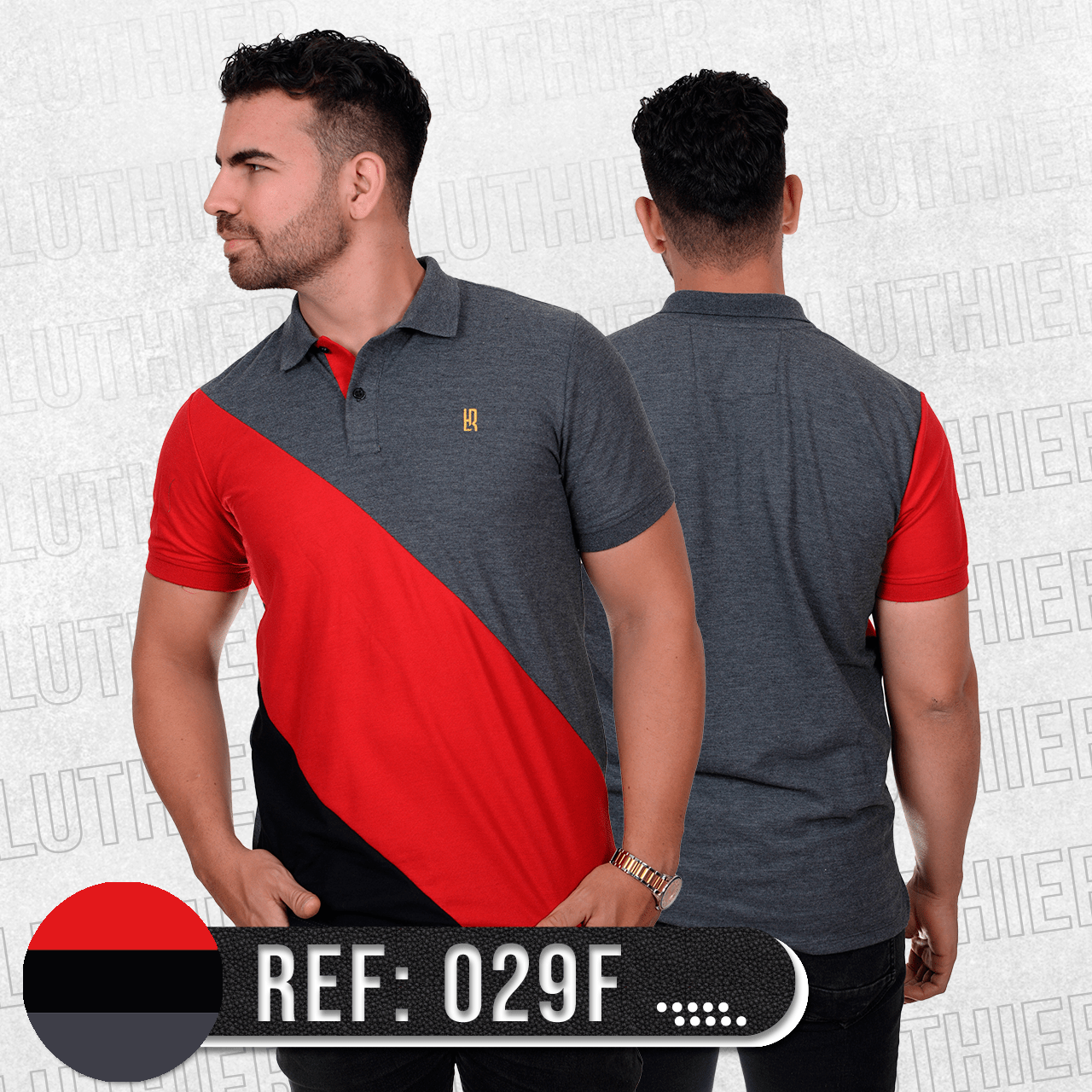 CAMISETA TIPO POLO PROMO PACK X 3 UND