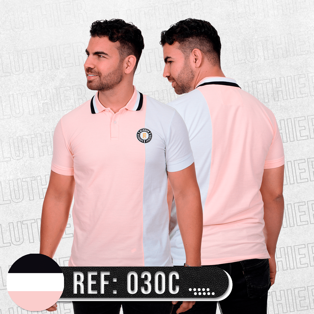 CAMISETA TIPO POLO PROMO PACK X 3 UND