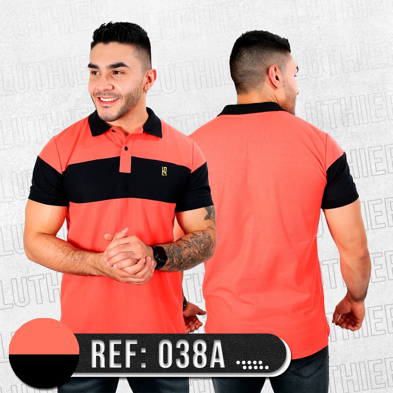 CAMISETA TIPO POLO PROMO PACK X 3 UND