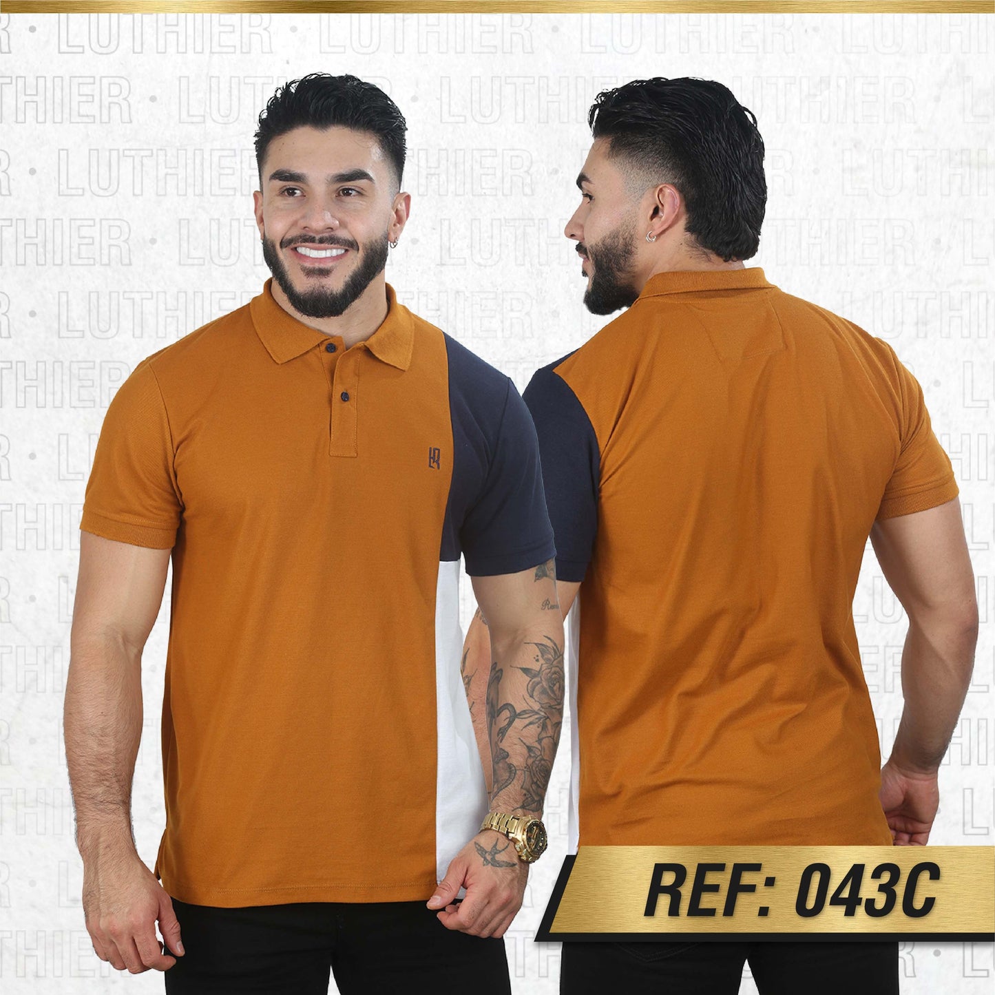 CAMISETA TIPO POLO PROMO PACK X 3 UND