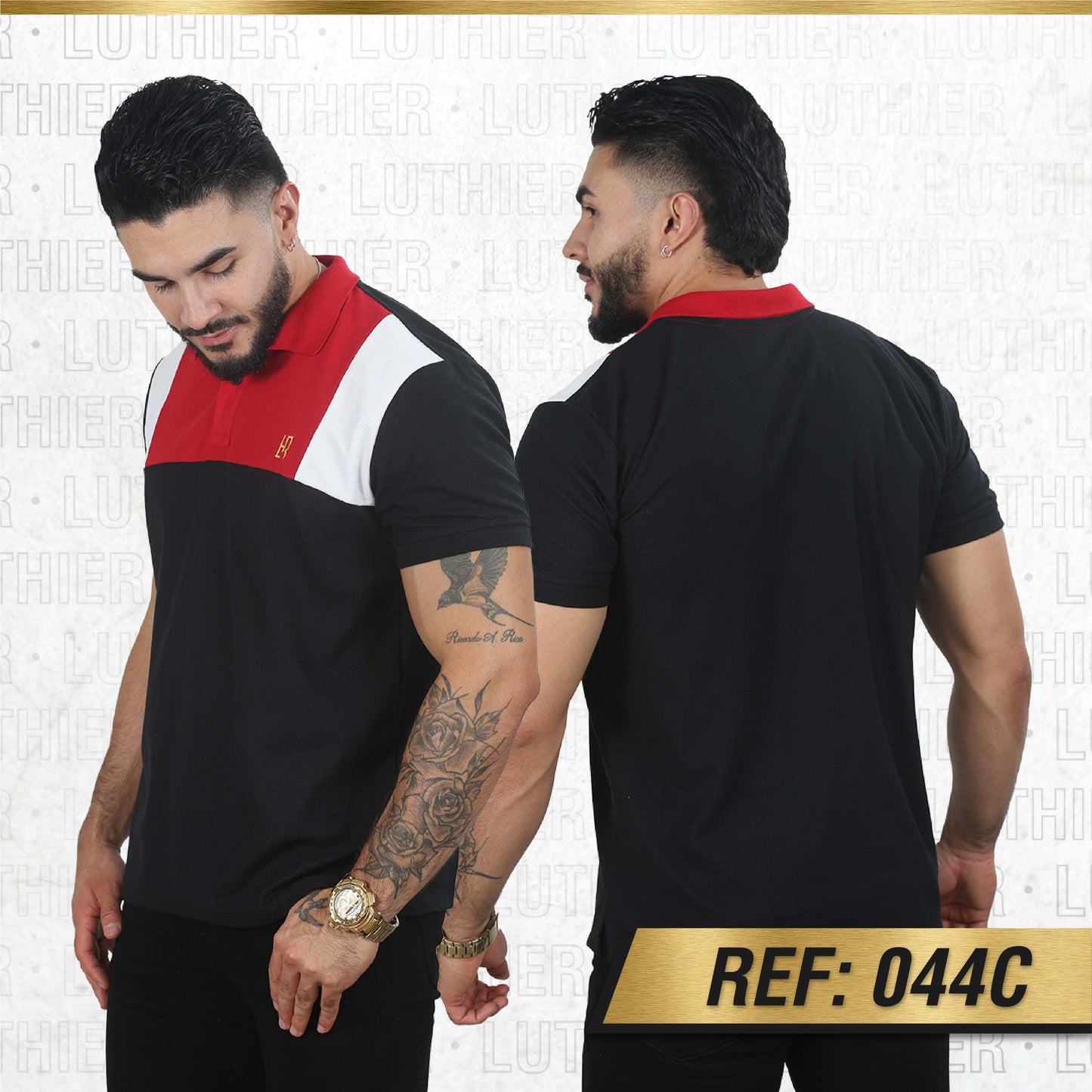 CAMISETA TIPO POLO PROMO PACK X 3 UND