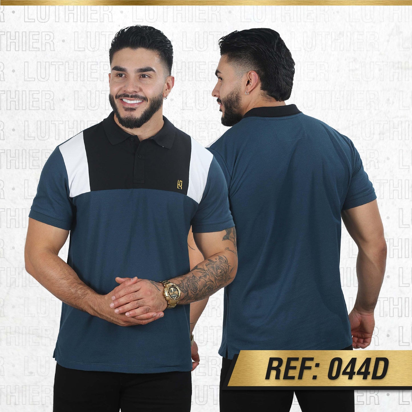 CAMISETA TIPO POLO PROMO PACK X 3 UND