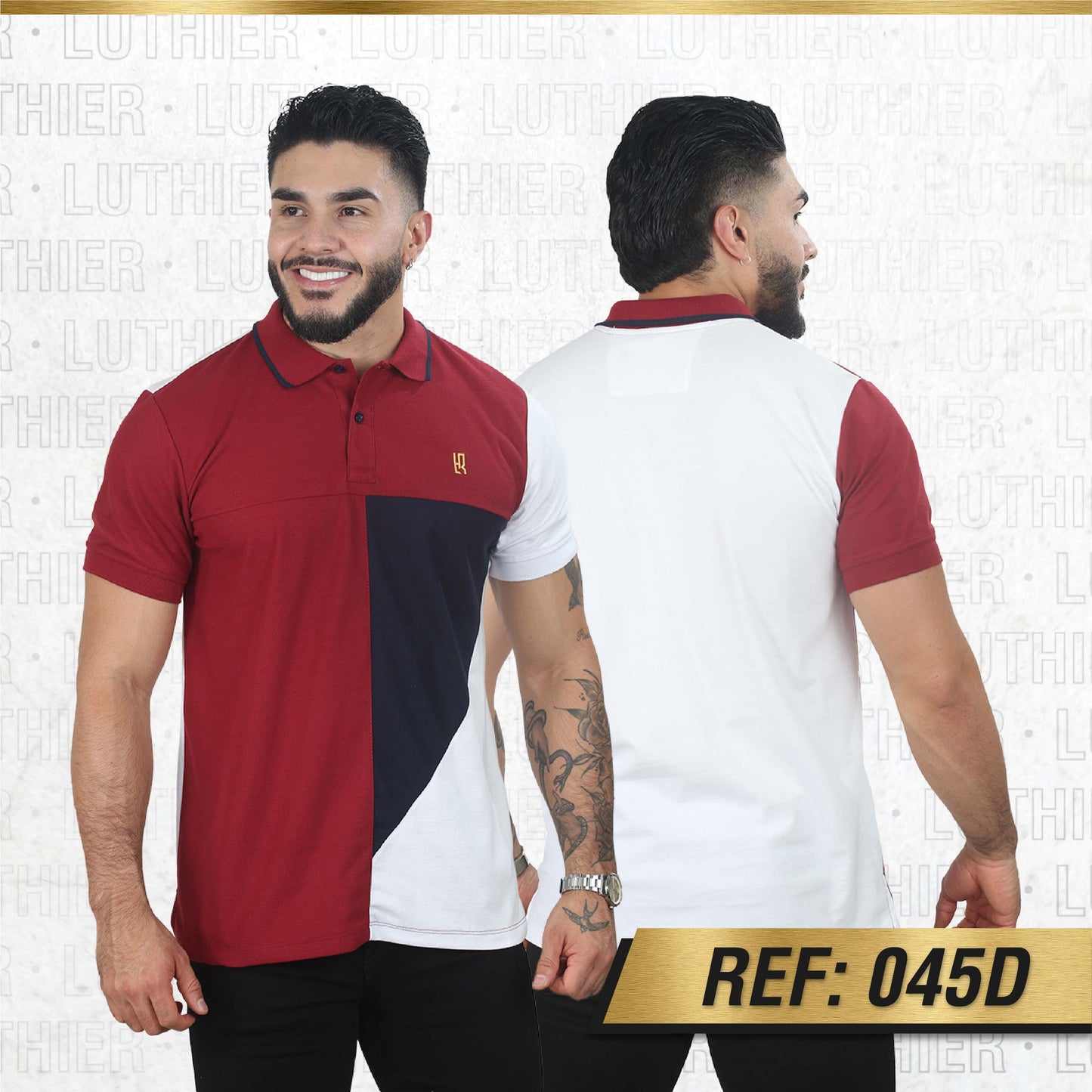 CAMISETA TIPO POLO PROMO PACK X 3 UND