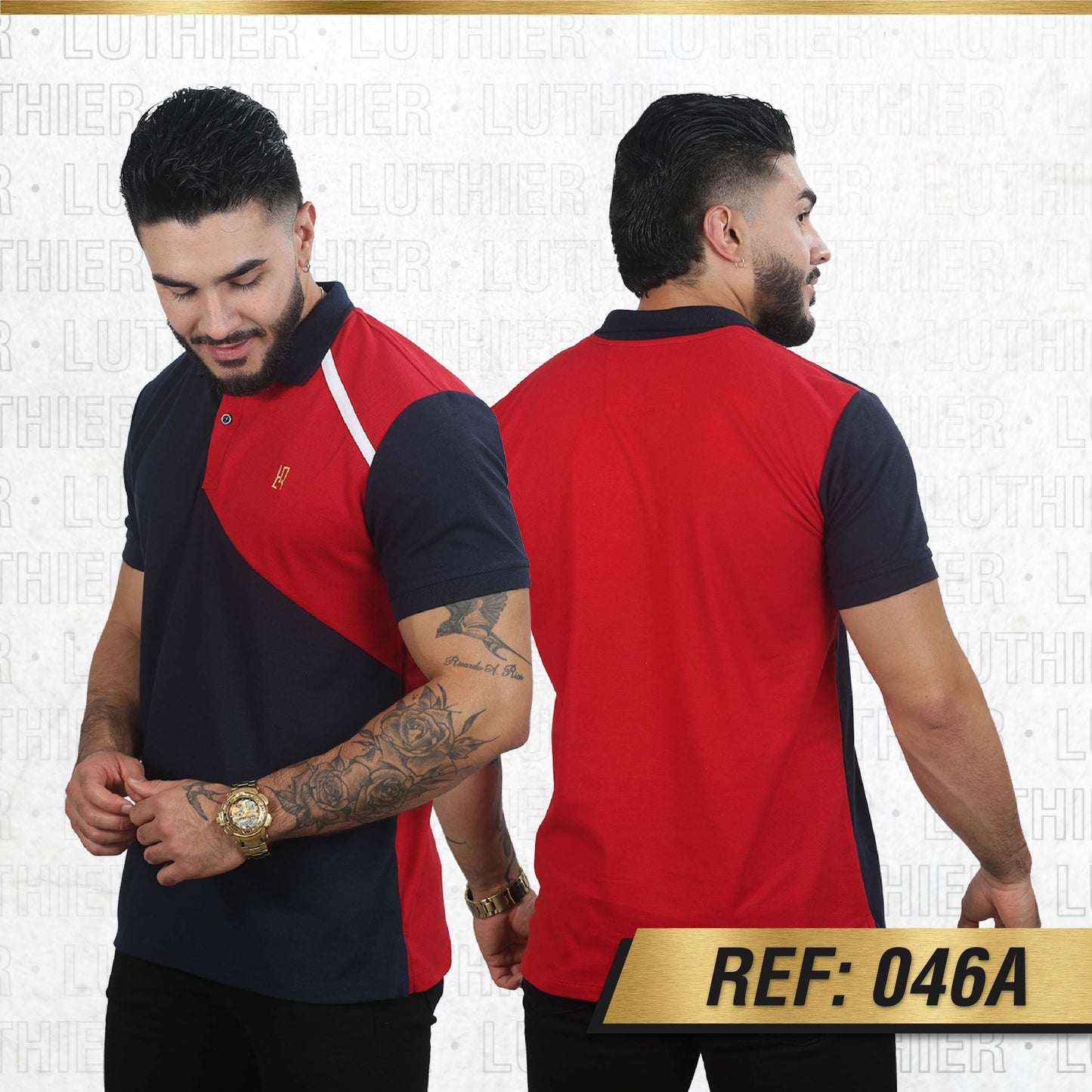 CAMISETA TIPO POLO PROMO PACK X 3 UND