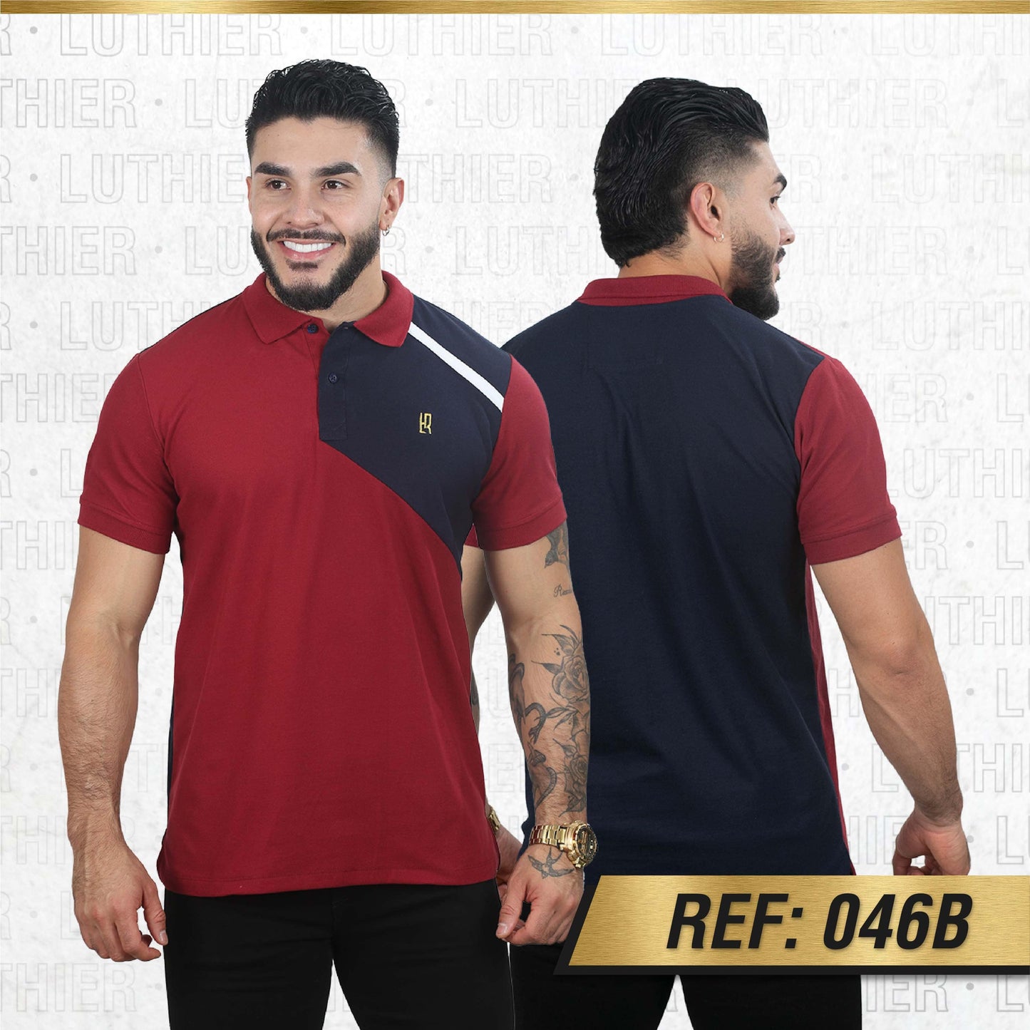 CAMISETA TIPO POLO PROMO PACK X 3 UND