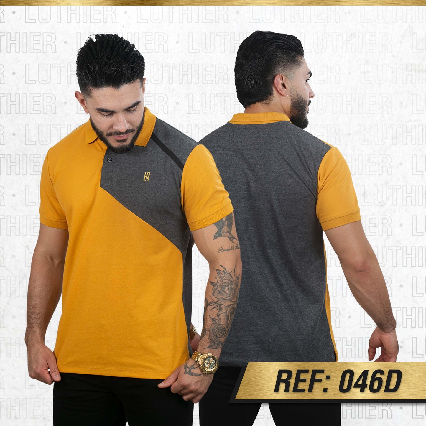 CAMISETA TIPO POLO PROMO PACK X 3 UND