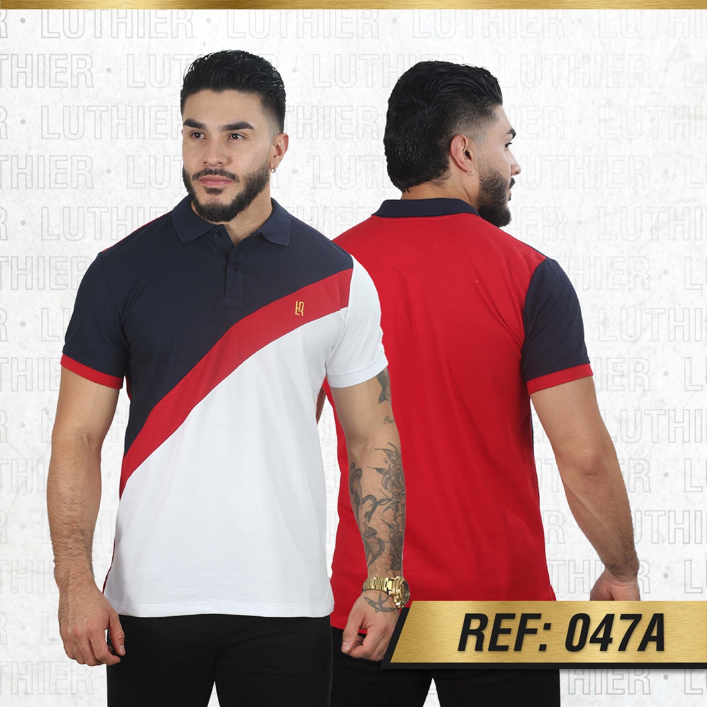 CAMISETA TIPO POLO PROMO PACK X 3 UND