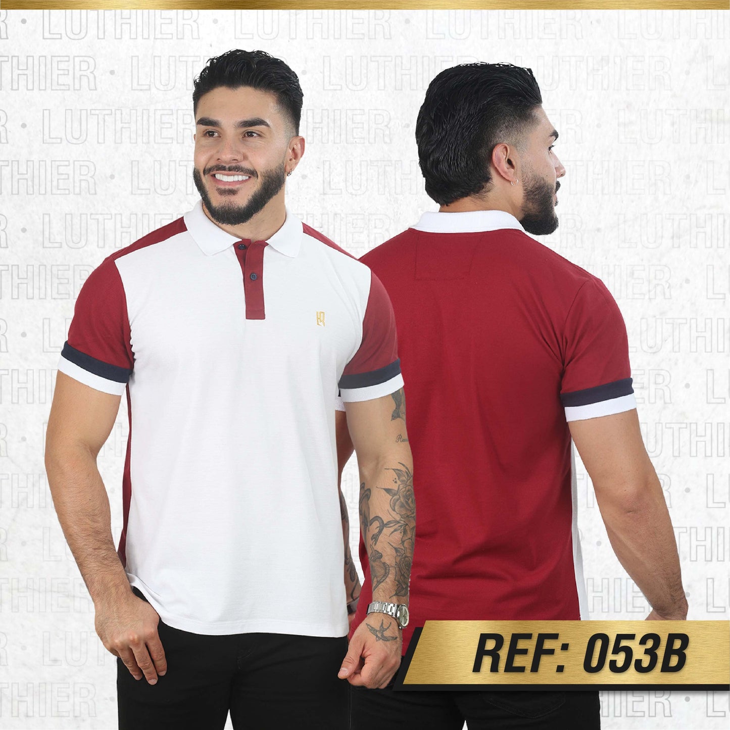 CAMISETA TIPO POLO PROMO PACK X 3 UND