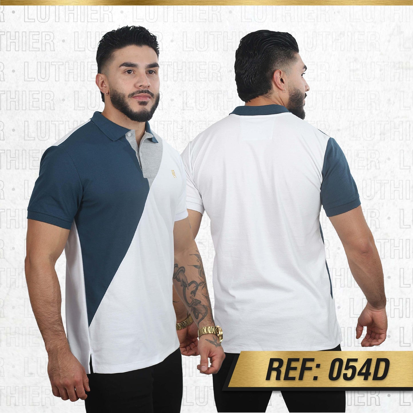 CAMISETA TIPO POLO PROMO PACK X 3 UND